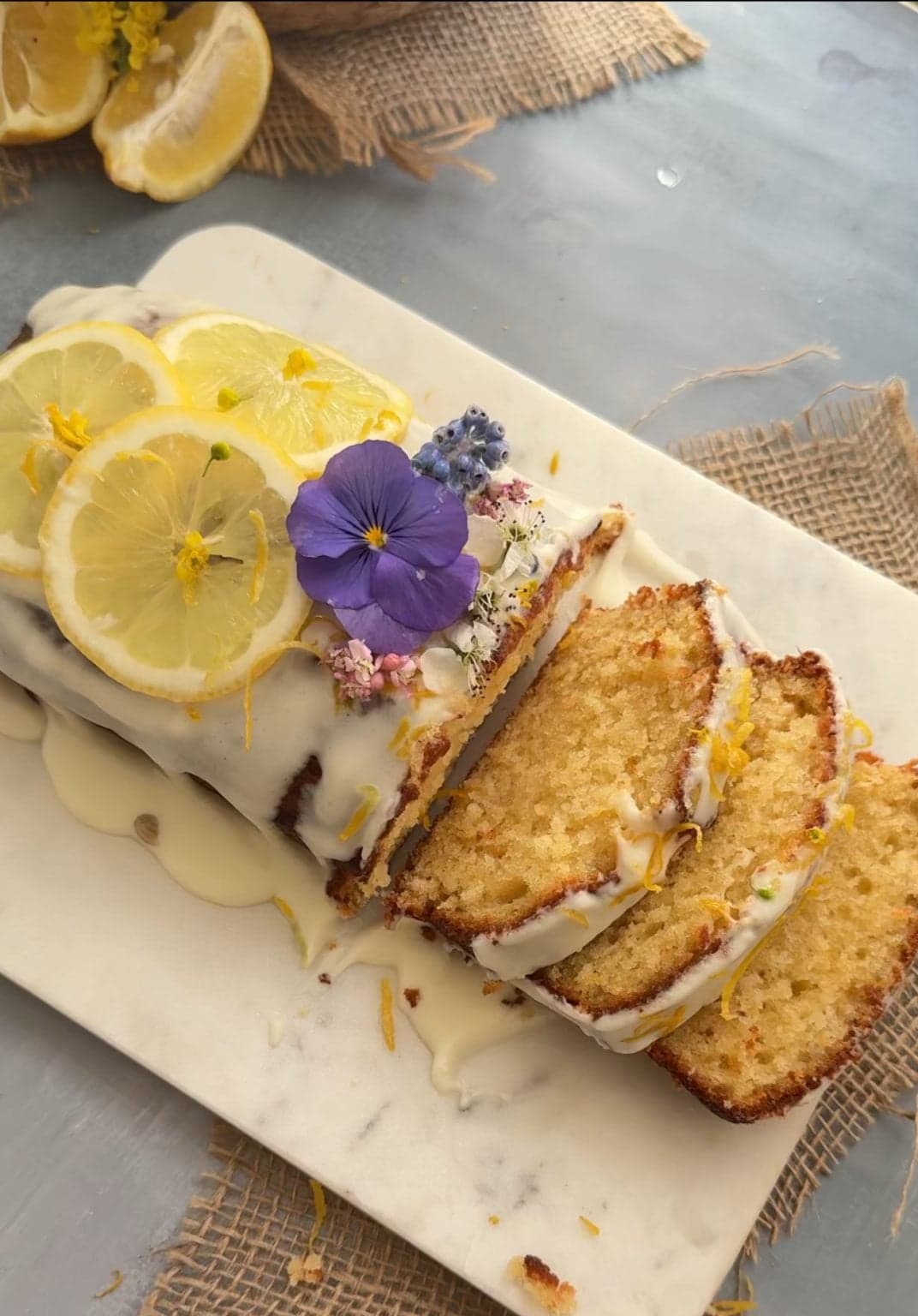 Bánh cake chanh vàng kiểu Pháp dễ làm tại nhà