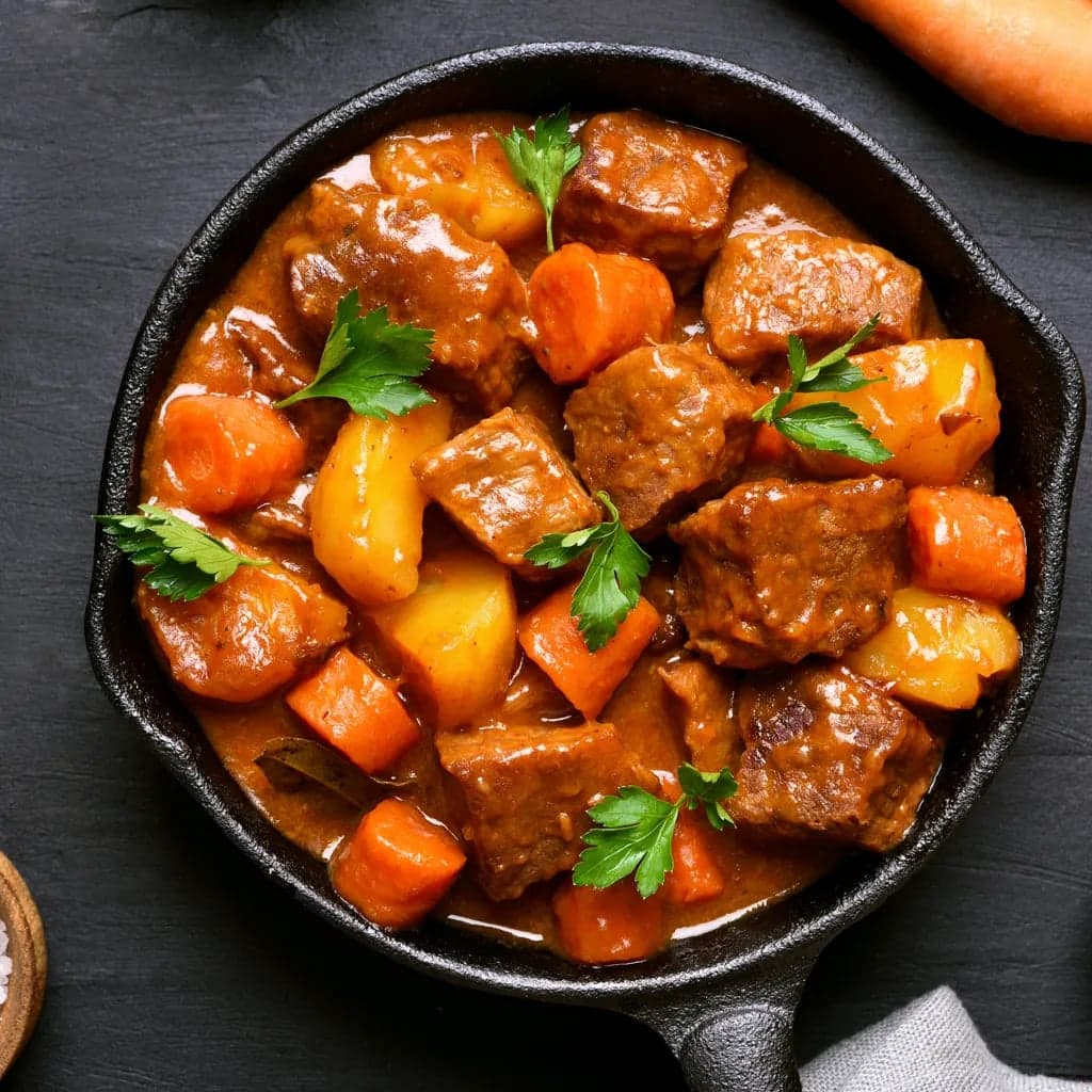 Bò hầm cà rốt kiểu Pháp