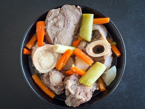 Bò hầm rau củ kiểu Pháp