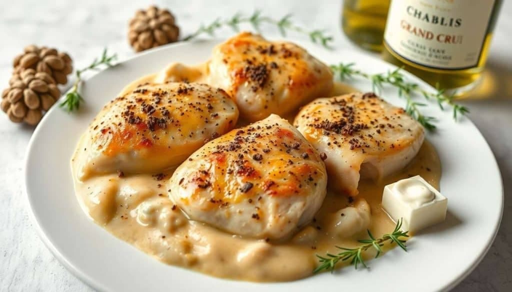 Gà áp chảo kiểu Pháp