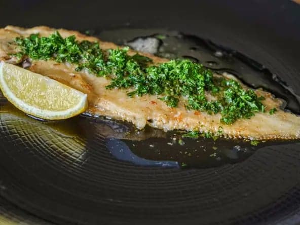 Sole meunière: cá bơn áp chảo bơ chanh kiểu Pháp